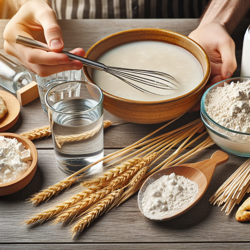 Colla naturale con farina e acqua: ti spiego come prepararla in casa